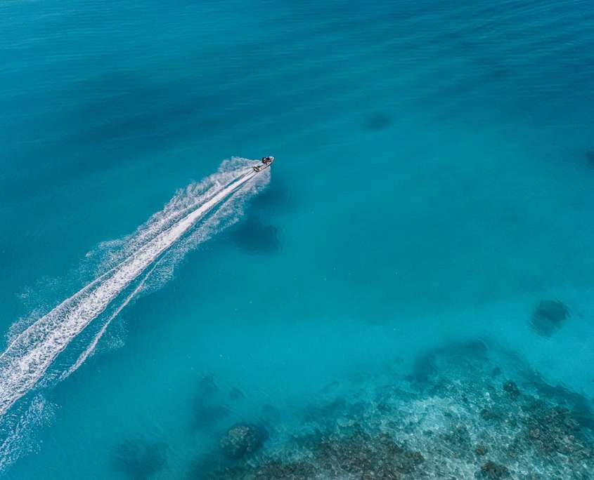 Jet ski at Nala Maldives adults only resort