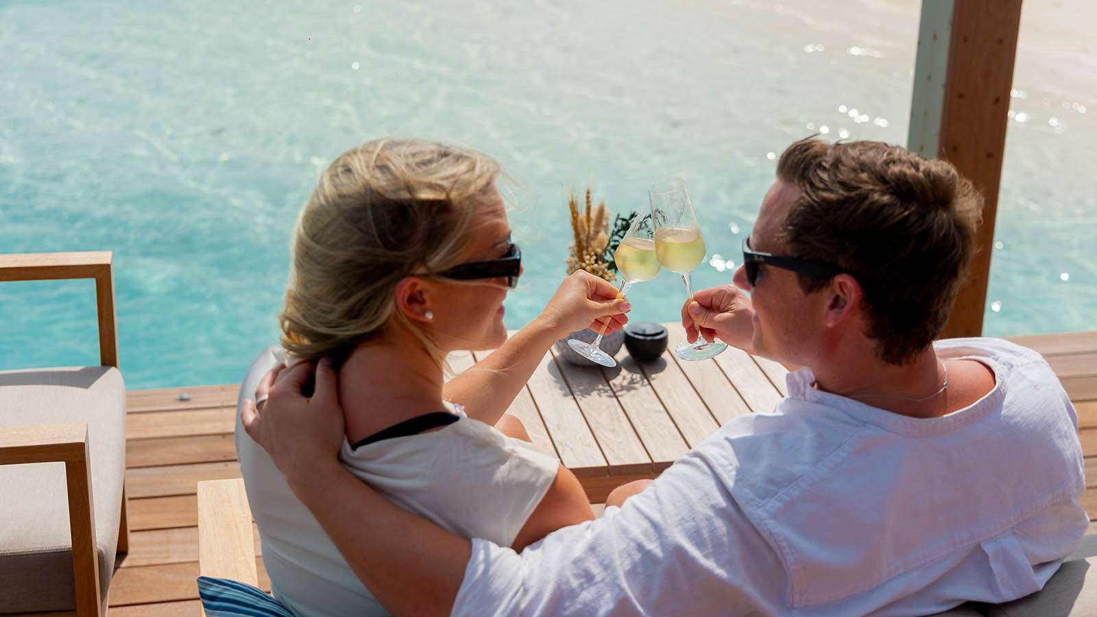 wine and dine at Nala Maldives Adults only resort