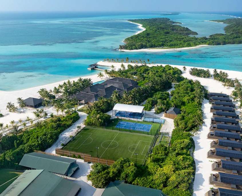 Sport and fitness areas at Nala Maldives Adults only resort
