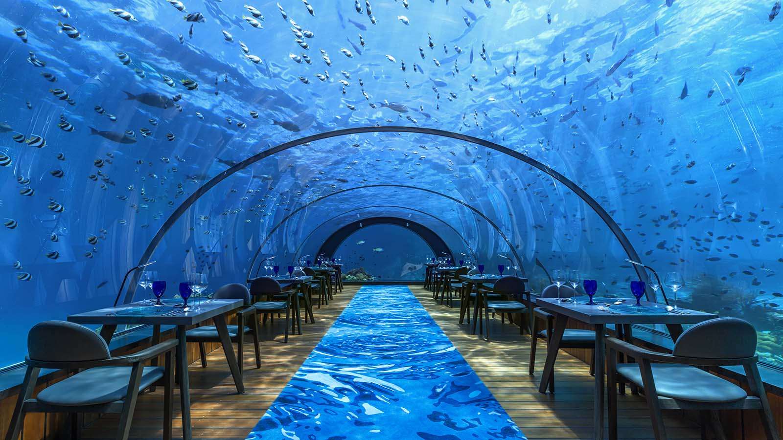 5.8 undersea restaurant at Hurwahli maldives